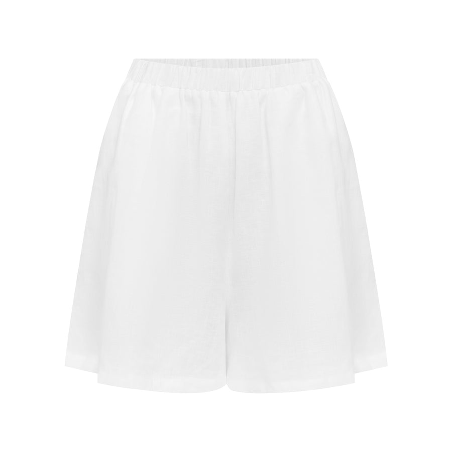LEISURE SHORTS (WHITE)