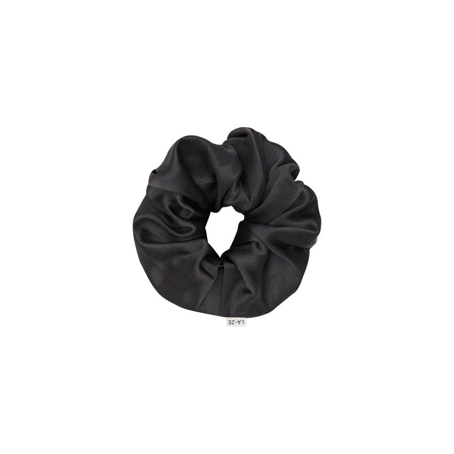 CLOUD SILK SCRUNCHIE (CHARCOAL)