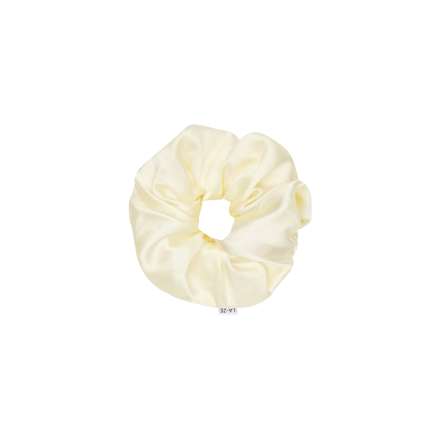 CLOUD SILK SCRUNCHIE (LATTE)
